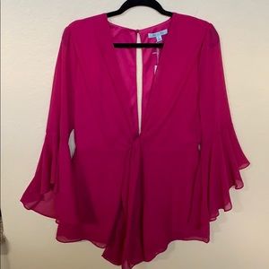 Pink romper
